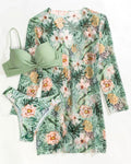 Floral Print Swimwear Set